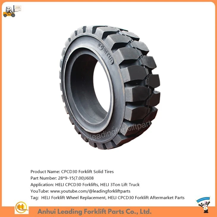 CPCD30 Forklift Solid Tires